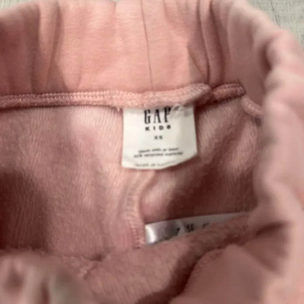 GAP Kids Sherpa-Lined Leggings Pink XS